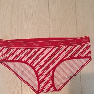 Victoria's Secret Pink Striped Bikini Bottom